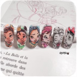 piqiboo - formation - cours en ligne - nailart - nail art - artiste ongulaire - piqiboo.ch - ongles - nail artistes - Disney - cartoon - illustrations - cours vidéo - little